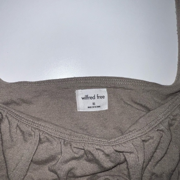 Aritzia Wilfred Free Orbit Tank Top in Brown size XS. - Picture 3 of 5